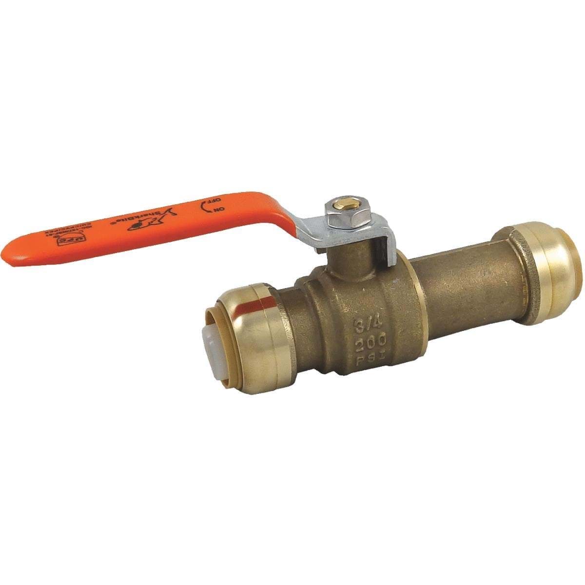 Picture of SharkBite Brass Push-Fit Slip Ball Valve - 3/4"