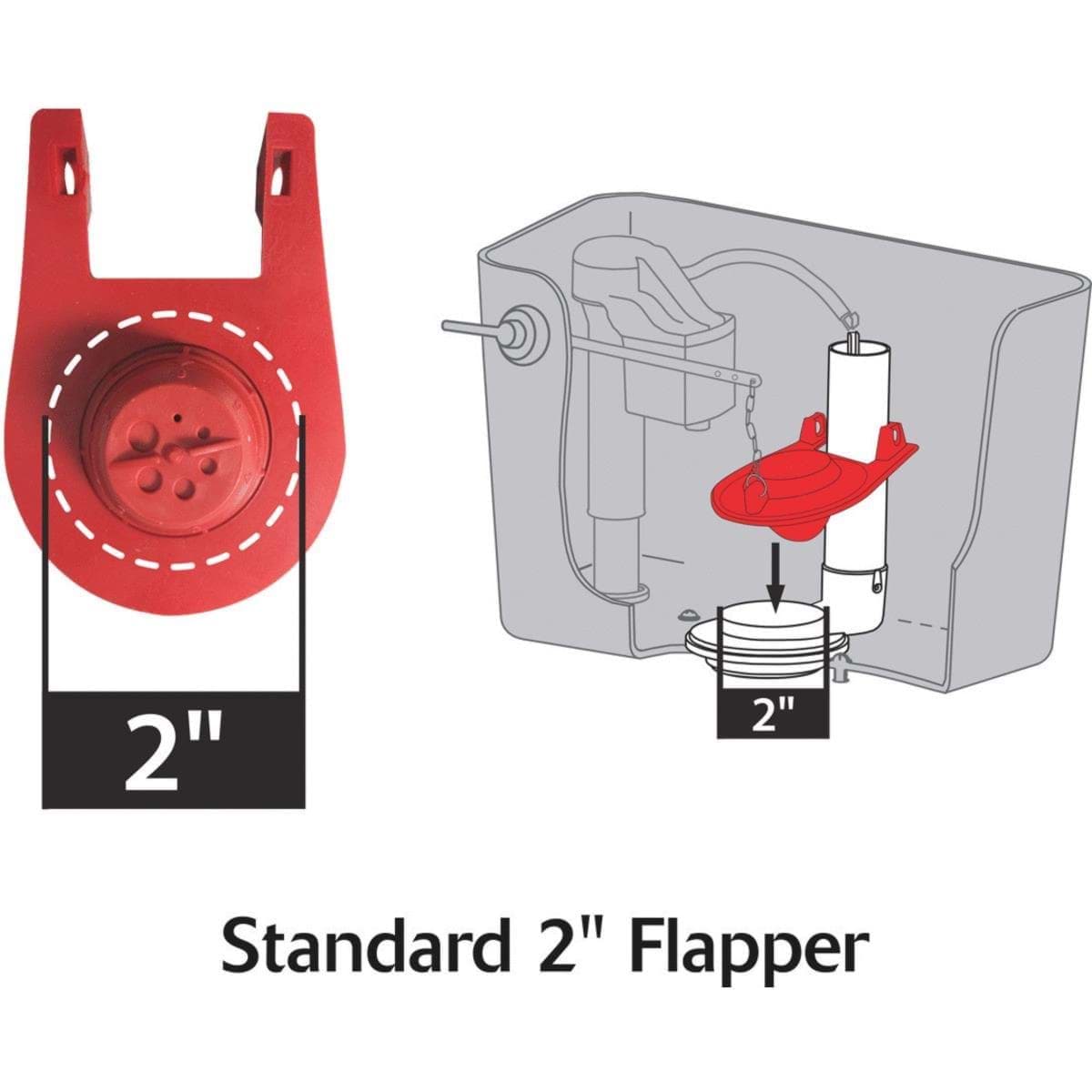 Picture of Korky QuietFILL Platinum Fill Valve & 2 In. Flapper Kit