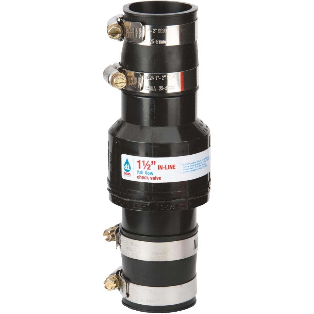 Picture of Drainage Industries In-Line Sump Pump Check Valve - 1-1/2"