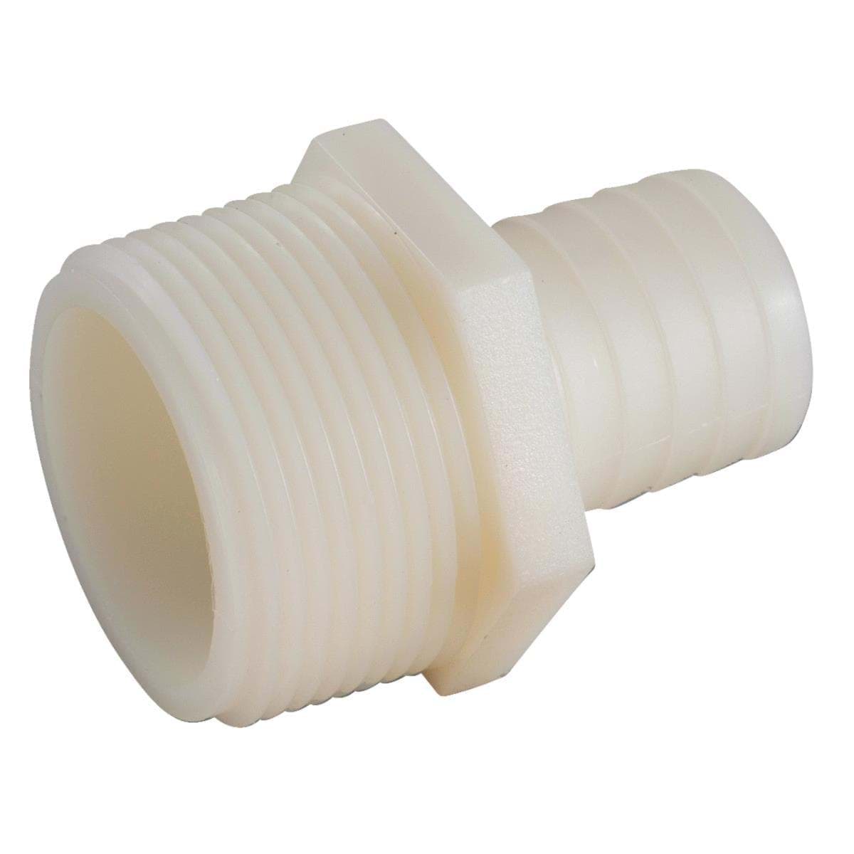 Picture of Anderson Metals Barbed Nylon Connector - 3/16" Barb x 1/8" MIP