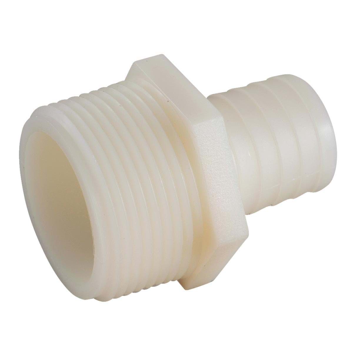 Picture of Anderson Metals Barb x Male Nylon Hose Adapter - 1/2" Barb x 3/4" MIP