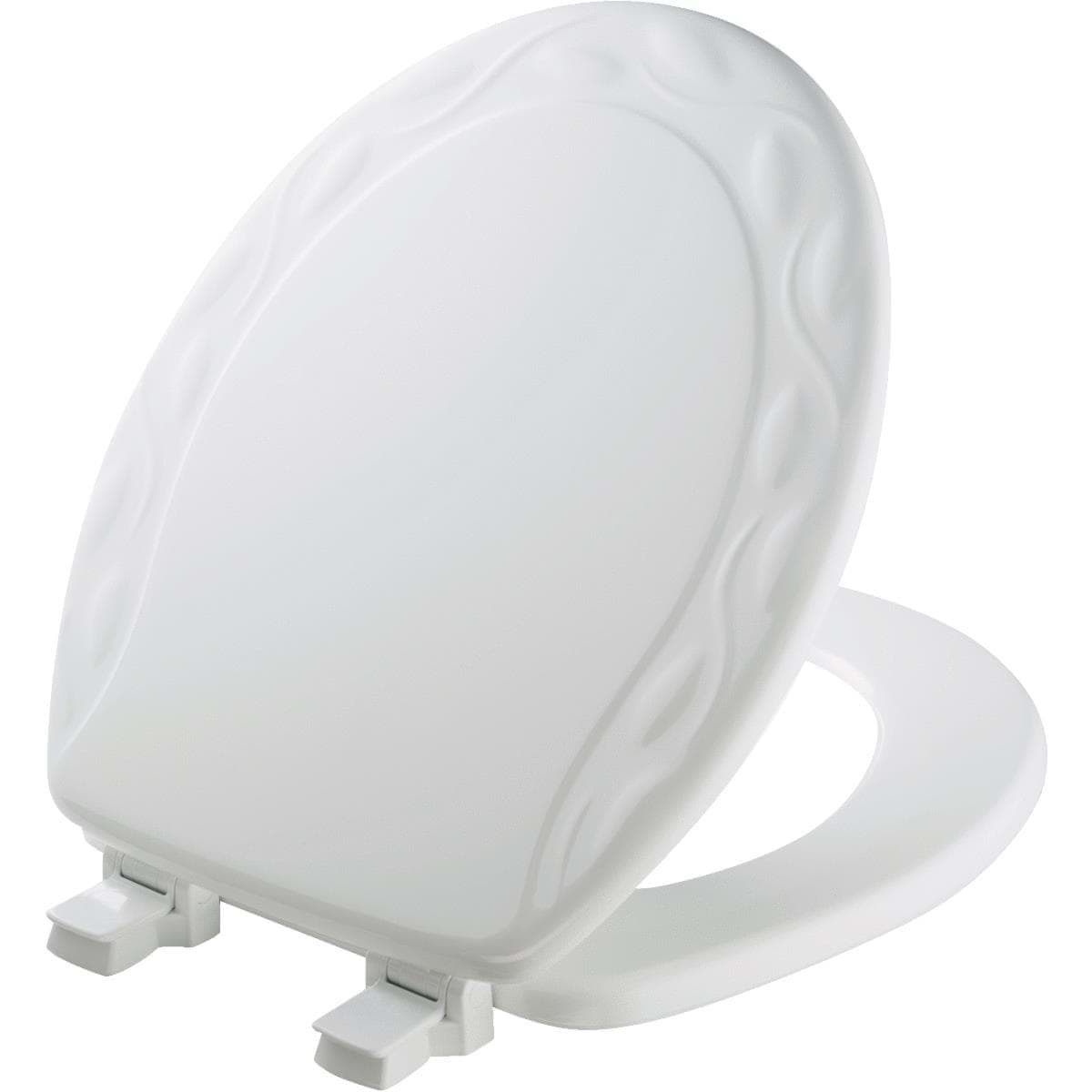 Picture of Mayfair Round Designer Sculptured Ivy Wood Toilet Seat