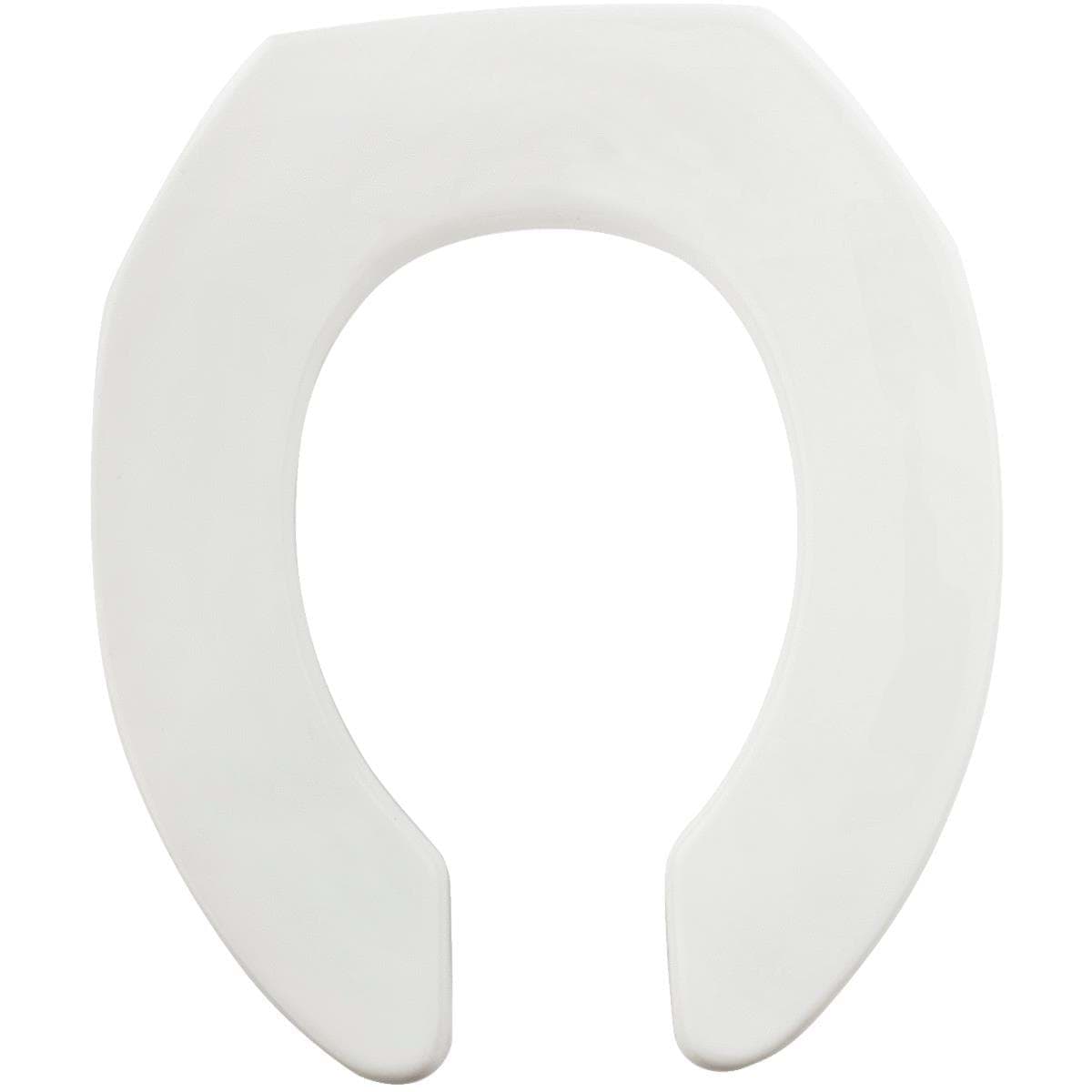 Picture of Mayfair Commercial STA-TITE Round Open Front Toilet Seat