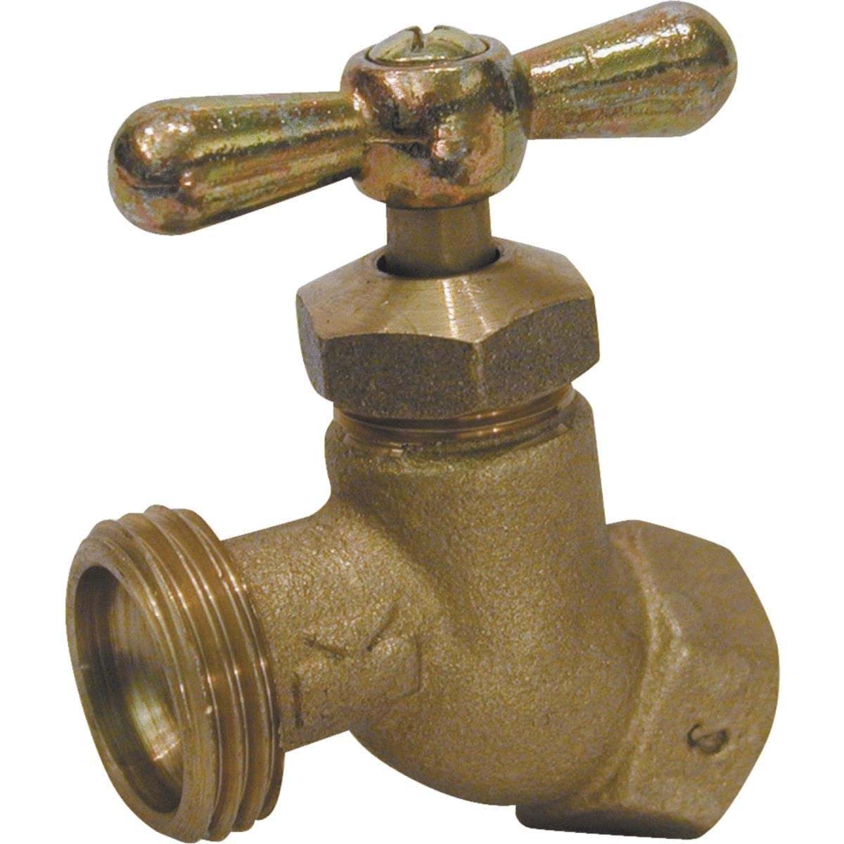 Picture of B&K ProLine FIP X 3/4 In. Male Hose Thread No-Kink Hose Bibb - 1/2" FIP x 3/4" MHT