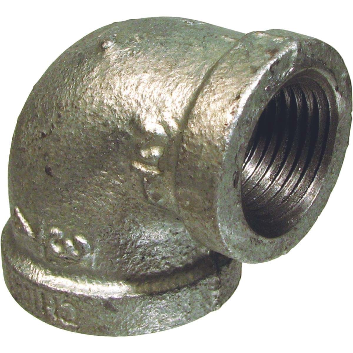 Picture of Southland 90 Degree Reducing Galvanized Elbow - 1/2" x 3/8"