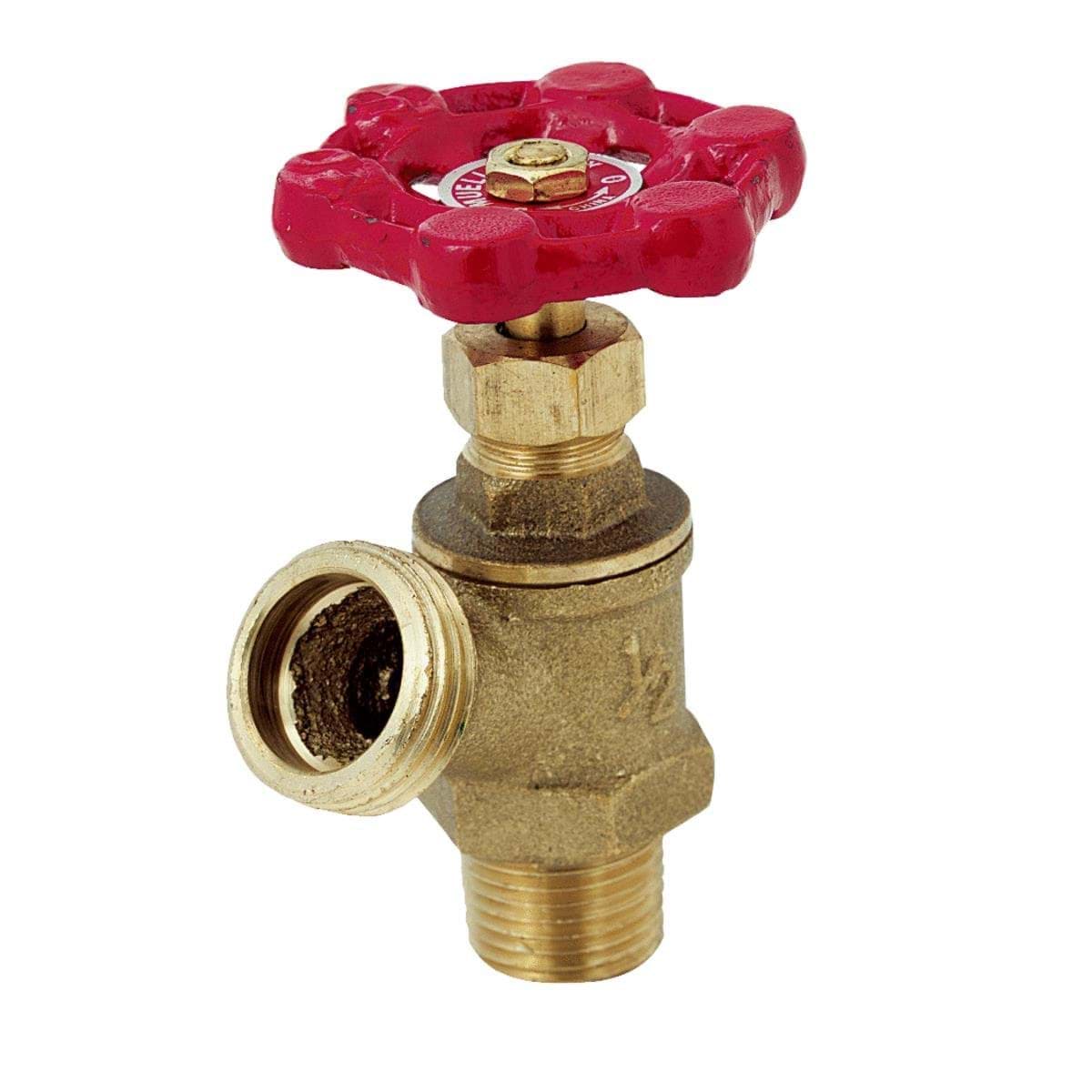 Picture of Boiler Drain With Stuffing Box - 1/2" MIP X 3/4" Hose Thread