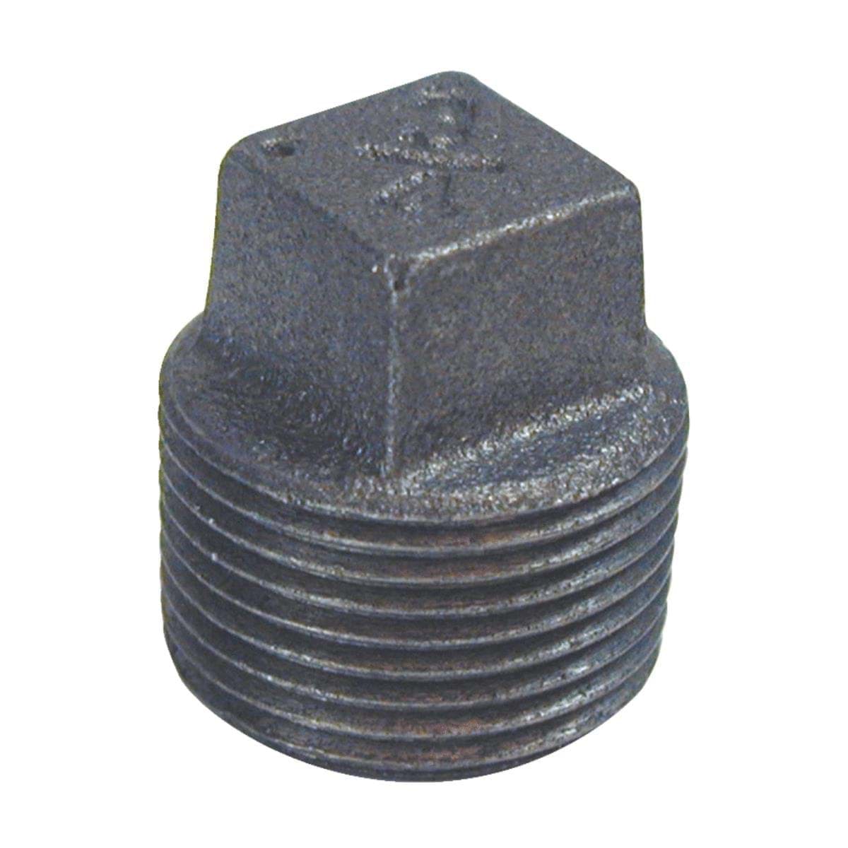 Picture of B&K Black Pipe Plug - 1/2"