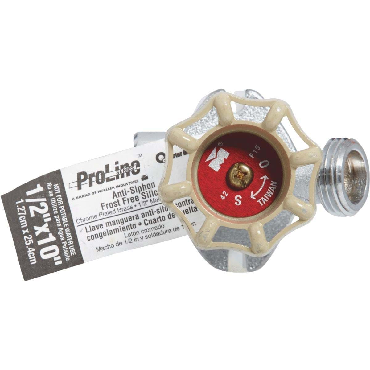 Picture of ProLine QuarterMaster 1/2 In. MIP X 1/2 In. Solder Anti-Siphon Frost Free Wall Hydrant