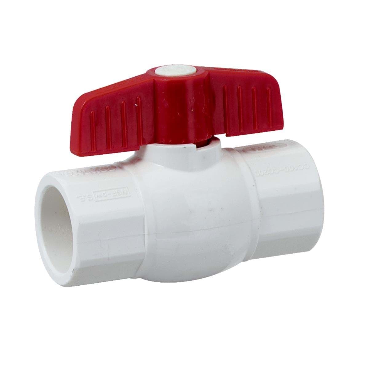 Picture of ProLine Solvent Weld PVC Schedule 40 Ball Valve - 1" S X 1" S