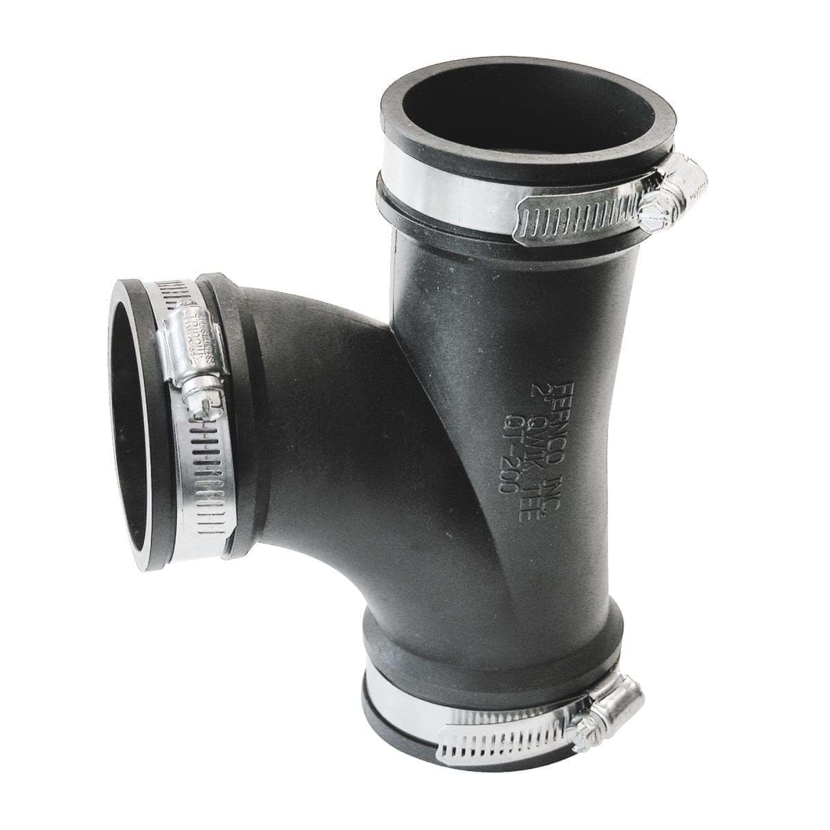 Picture of Fernco Flexible PVC Repair Tee - 2"