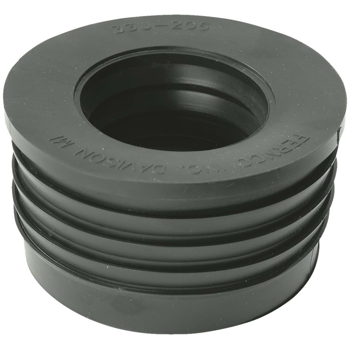 Picture of Fernco PVC Iron Pipe Hub Adapter - 3"x2"