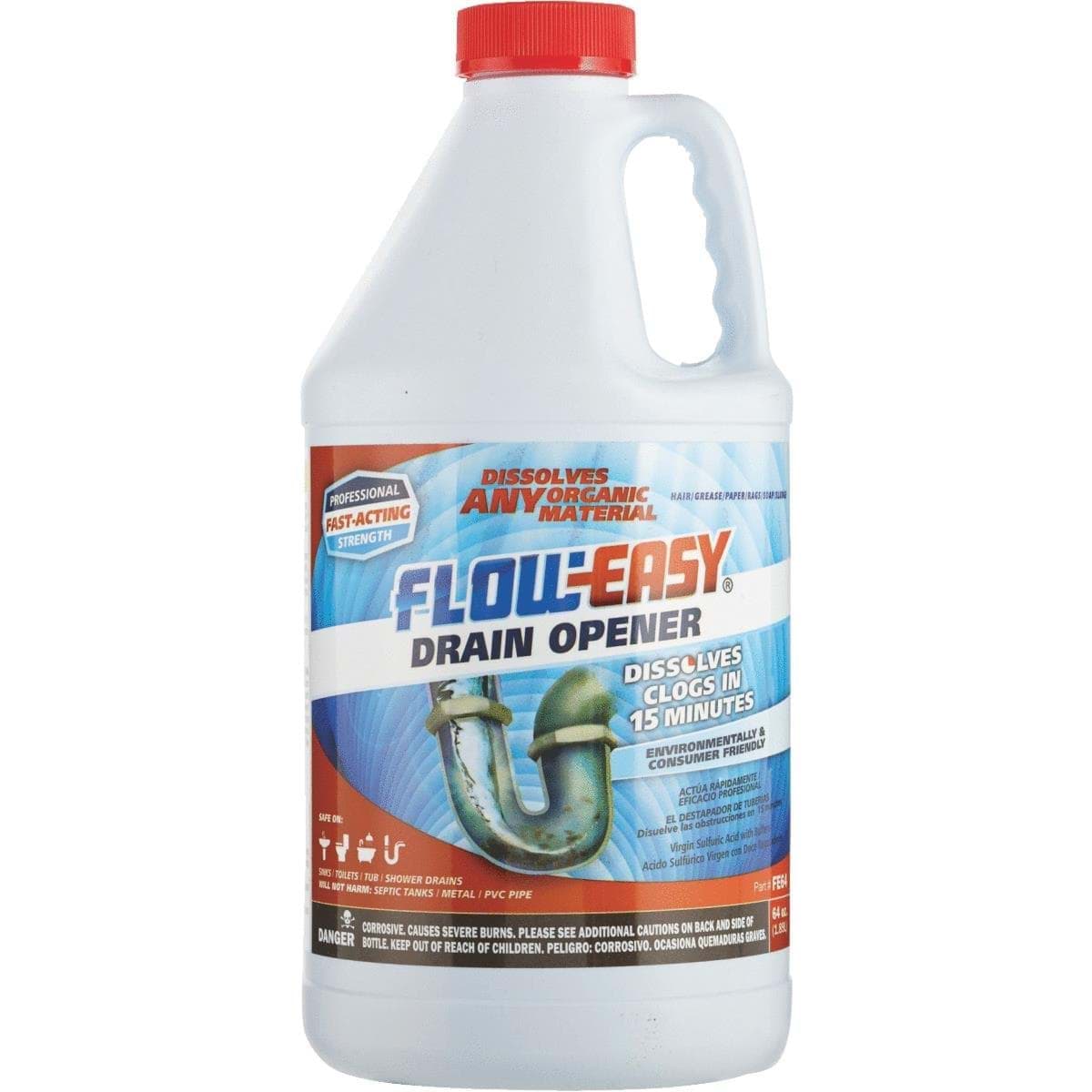 Picture of Flow-Easy Professional Liquid Drain Cleaner