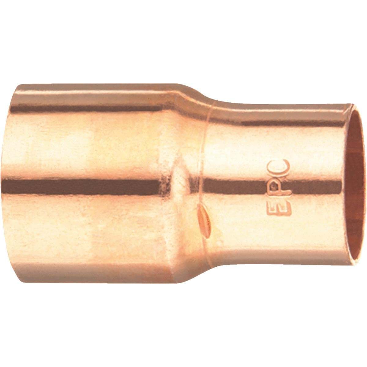 Picture of Elkhart Reducing Copper Coupling with Stop - 1-1/2" x 1-1/4"