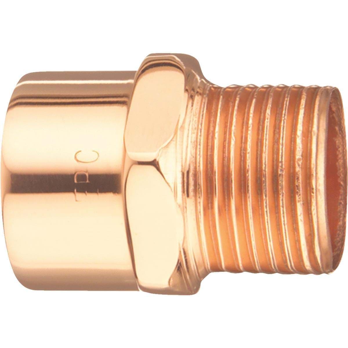 Picture of Elkhart Male Reducing Copper Adapter -3/4" x 1/2"