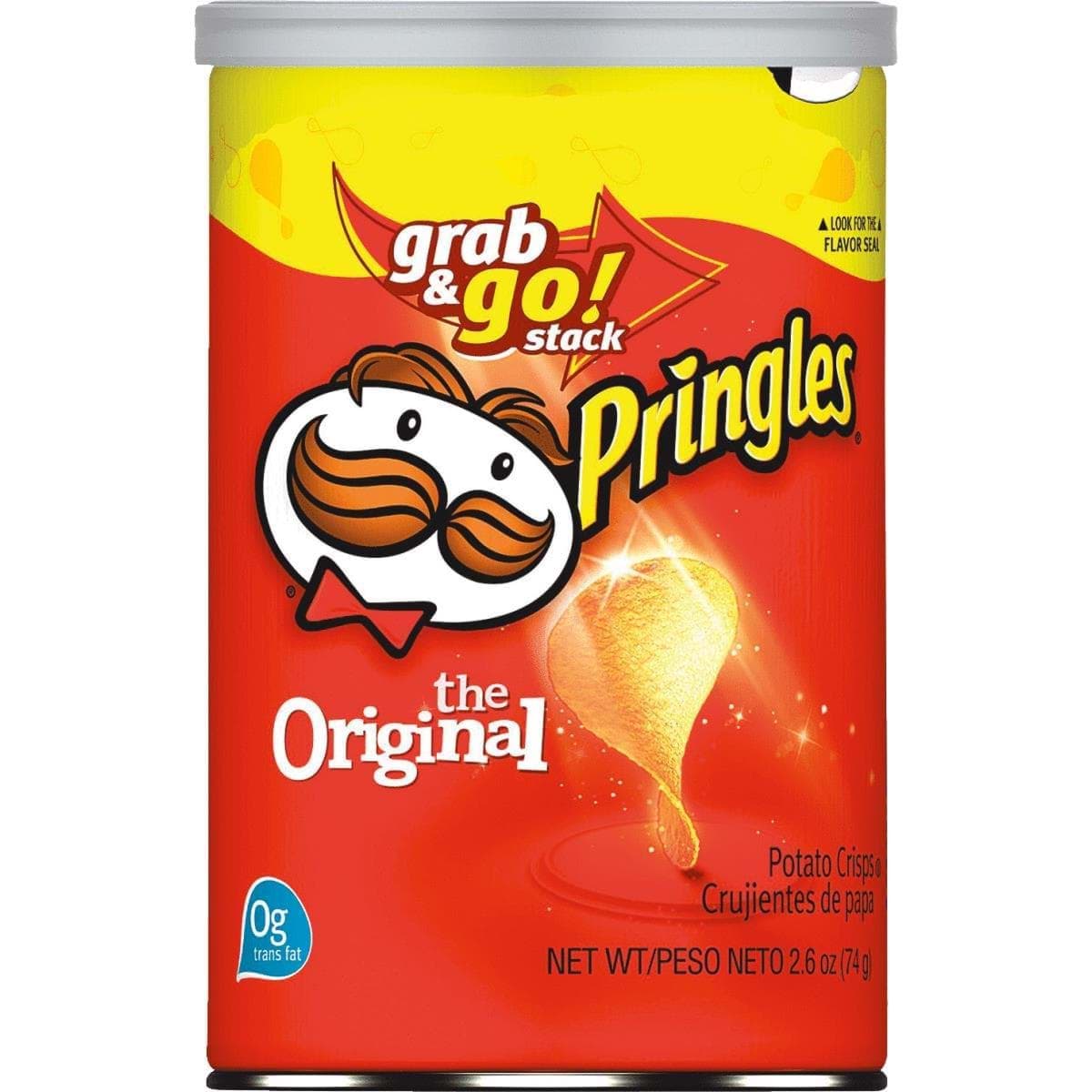 Picture of Pringles 2.5 oz Grab & Go Potato Chips