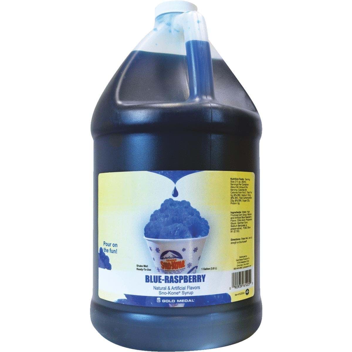 Picture of Gold Medal Sno-Kone Syrup - Blue-Raspberry