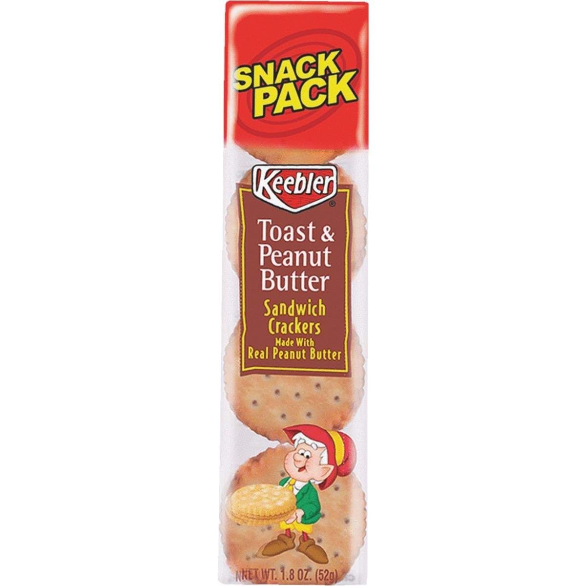 Picture of Keebler Toast & Peanut Butter Sandwich Crackers