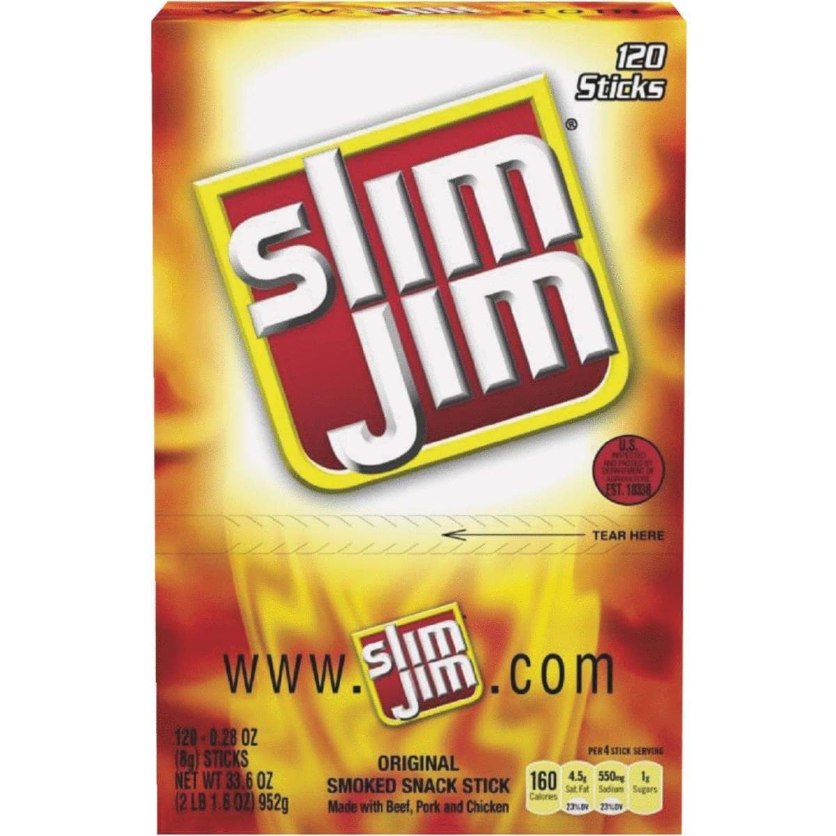 Picture of Slim Jim Pork, Chicken, & Beef Stick