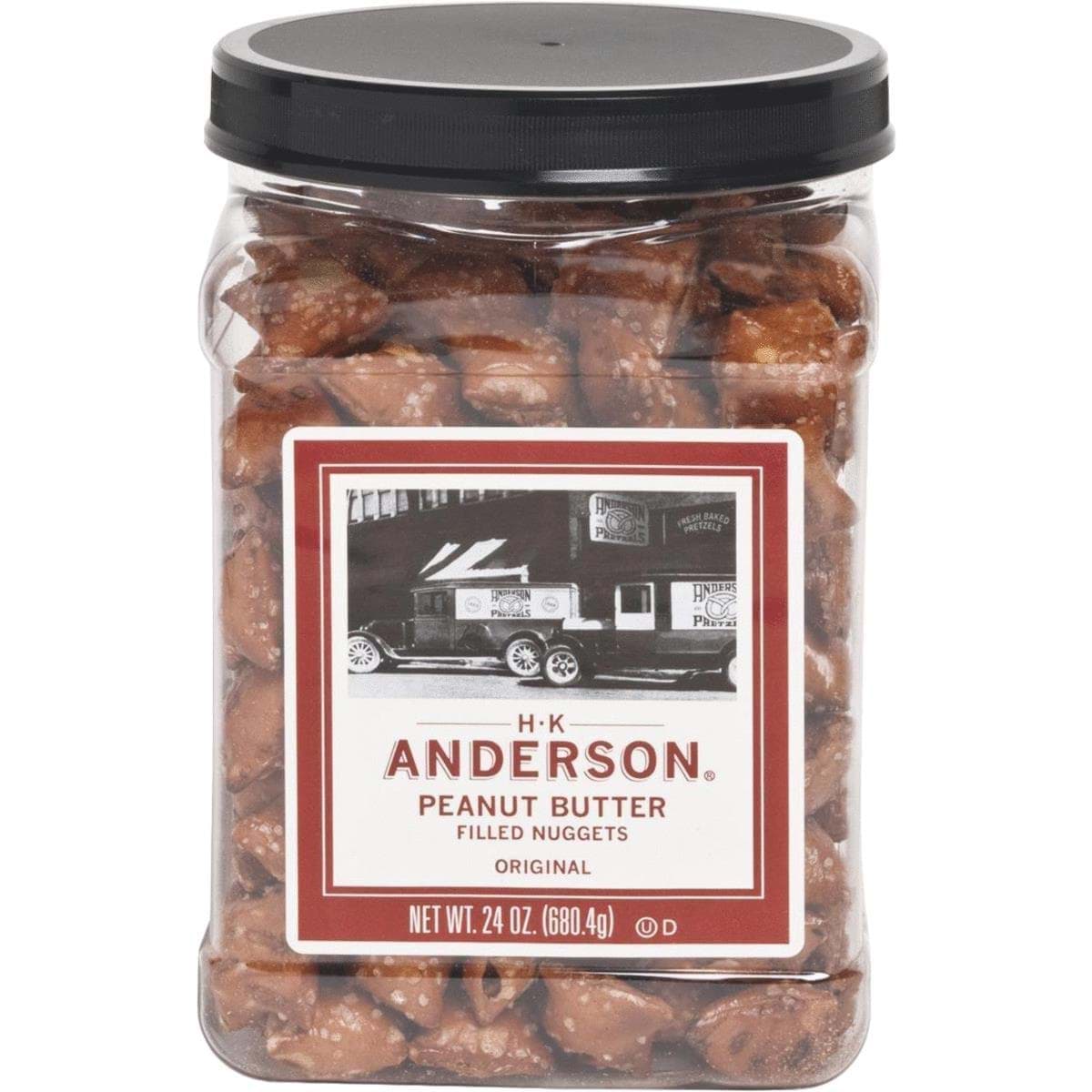 Picture of HK Anderson Peanut Butter Filled Pretzel Nuggets