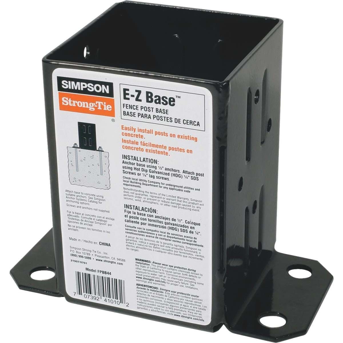 Picture of Simpson Strong-Tie E-Z Base