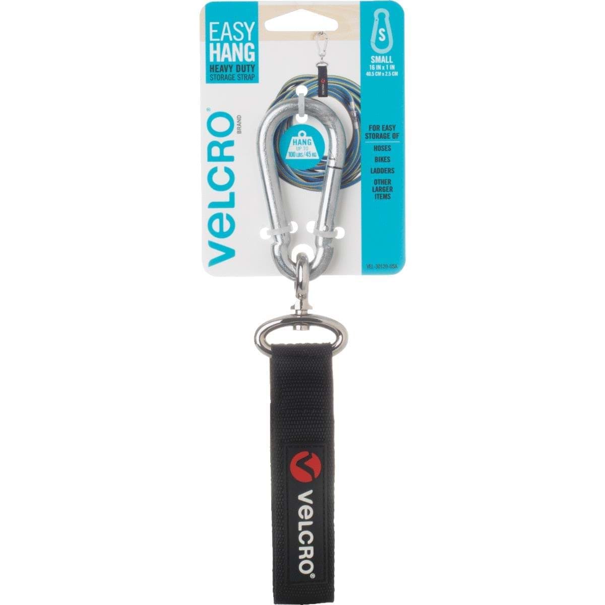 Picture of VELCRO Brand Easy Hang Storage Strap with Carabiner