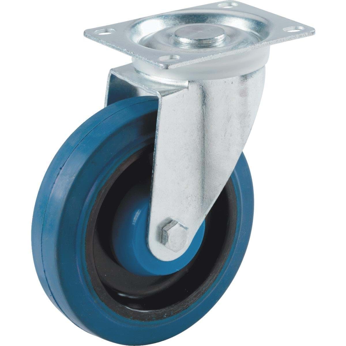 Picture of Shepherd Elastic Rubber General-Duty Swivel Plate Caster