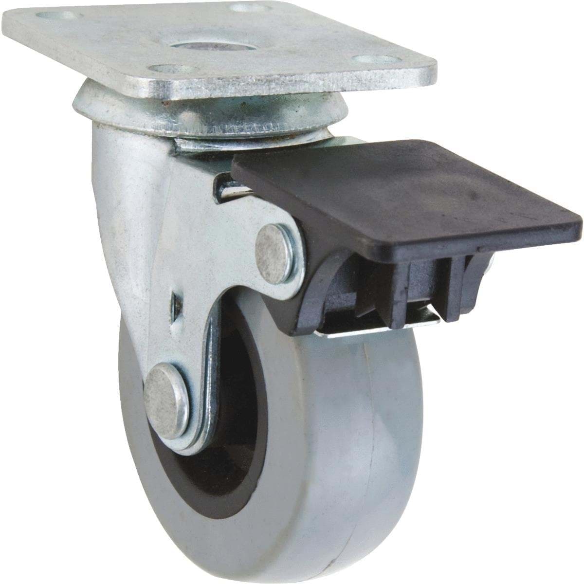 Picture of Shepherd Thermoplastic Swivel Plate Caster With Brake