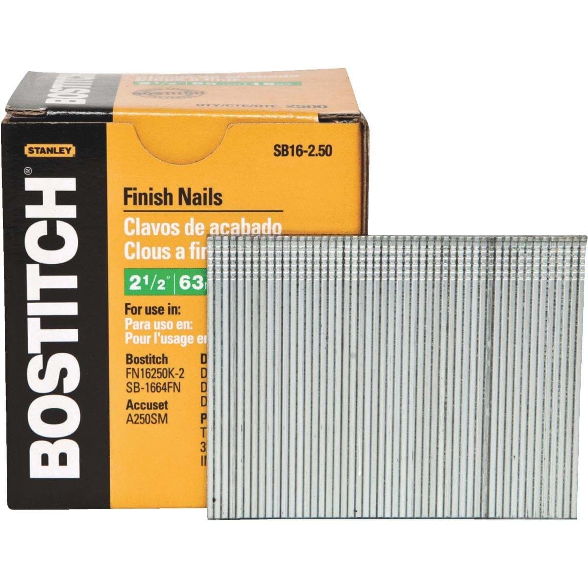 Picture of Bostitch Straight Finish Nail - 2-1/2"