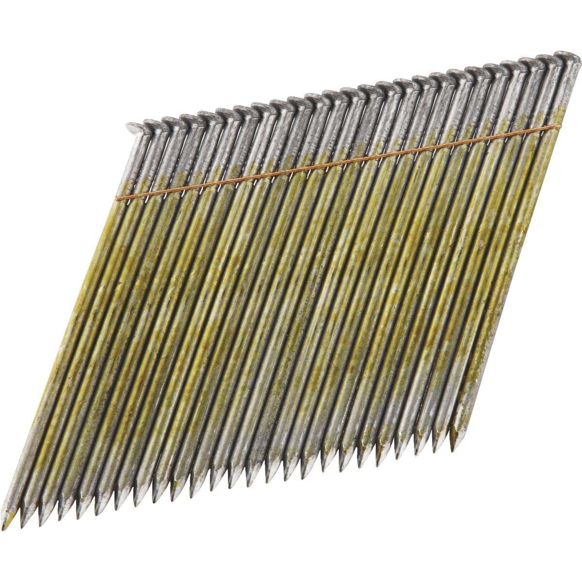Picture of Bostitch 28 Degree Wire Weld Offset Round Head Framing Stick Nail - 3-1/2"