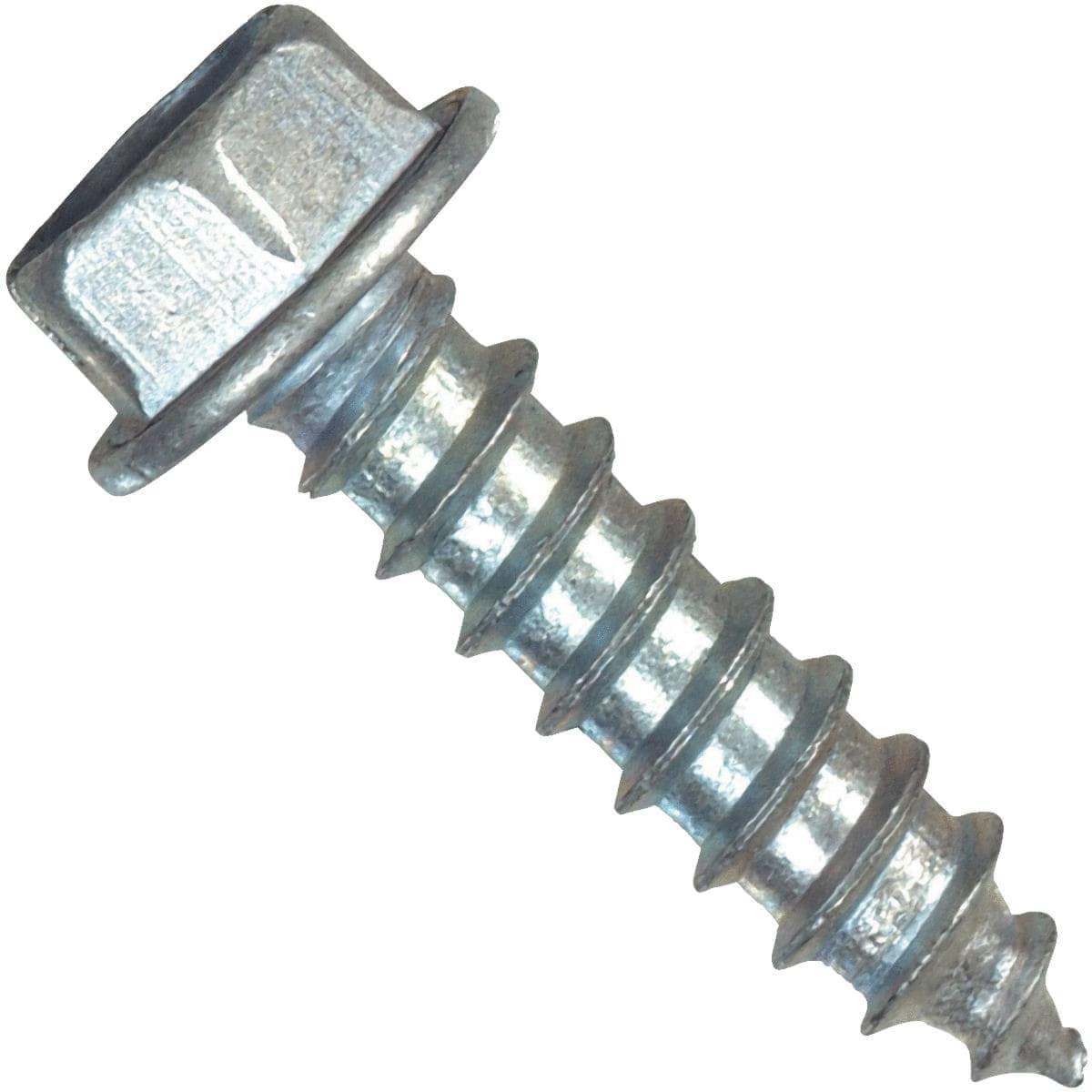 Picture of Hillman The Fastener Center Slotted Hex Washer Head Zinc Sheet Metal Screw - #14x1-1/2"
