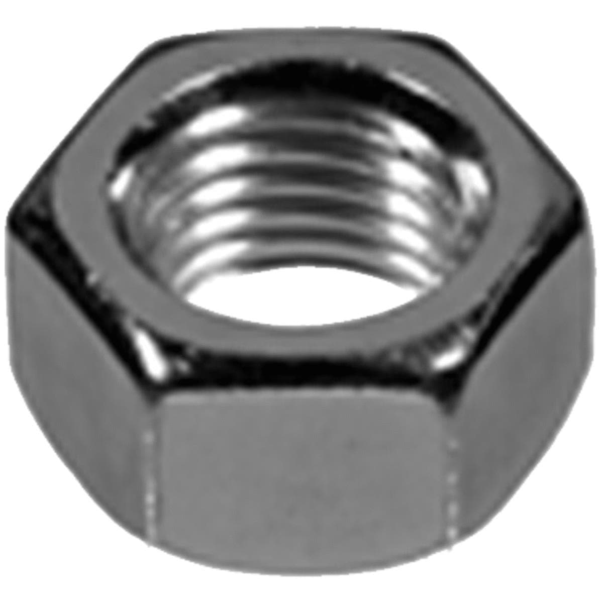 Picture of Hillman Grade 2 Zinc Hex Nut - 1/4"x20tpi