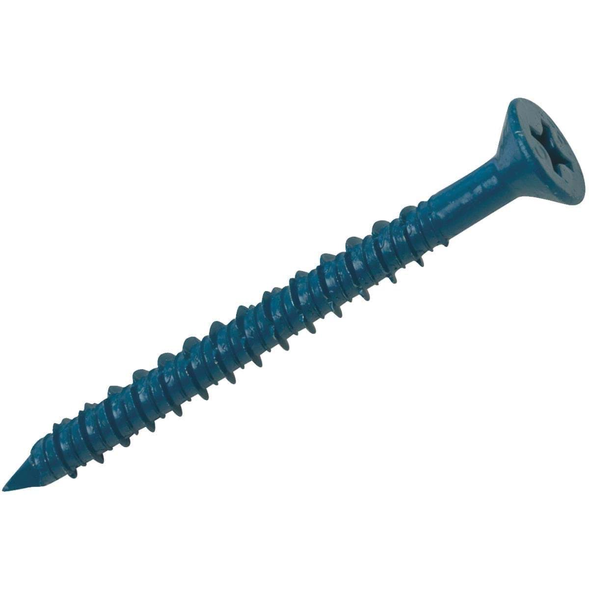 Picture of Hillman Tapper Flat Head Philips Concrete Screw Anchor - 1/4"x2-1/4"