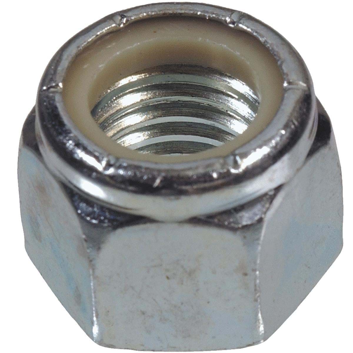 Picture of Hillman Steel Course Thread Nylon Insert Lock Nut - 1/2"x13tpi