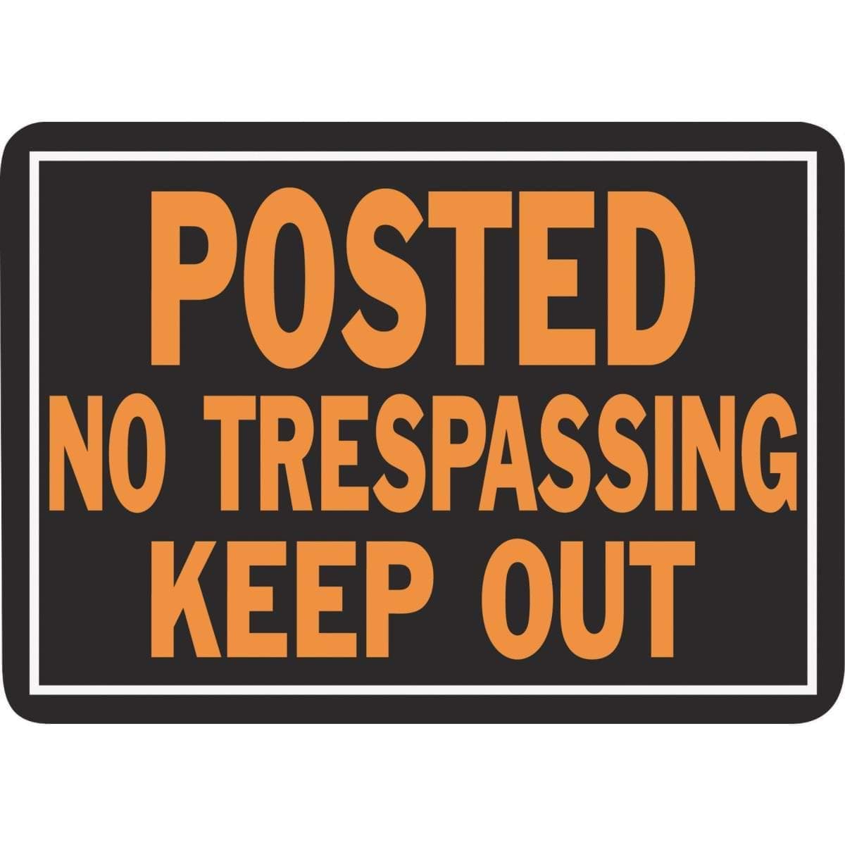 Picture of Hy-Ko Posted No Trespassing