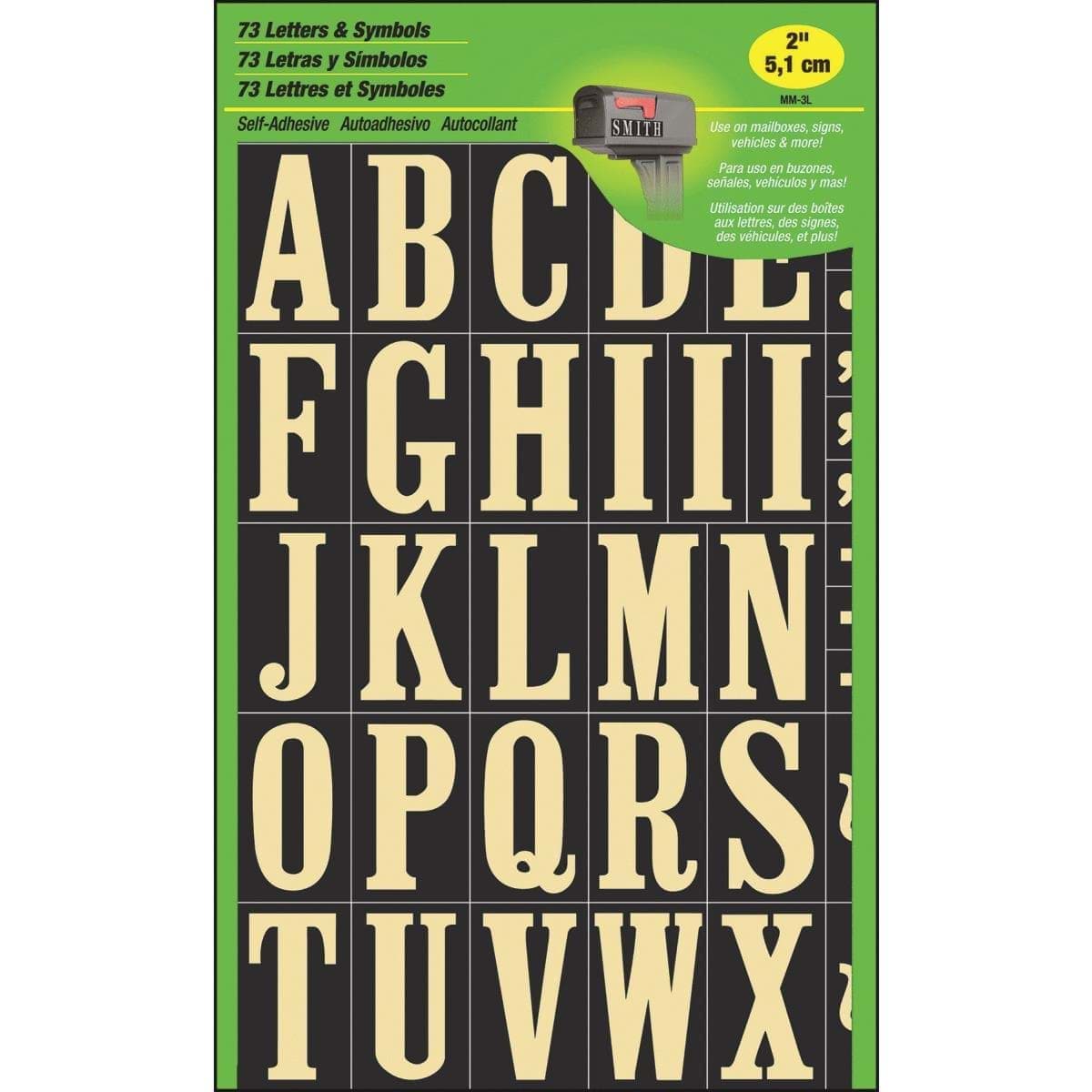 Picture of Hy-Ko 2 In. Letter Set
