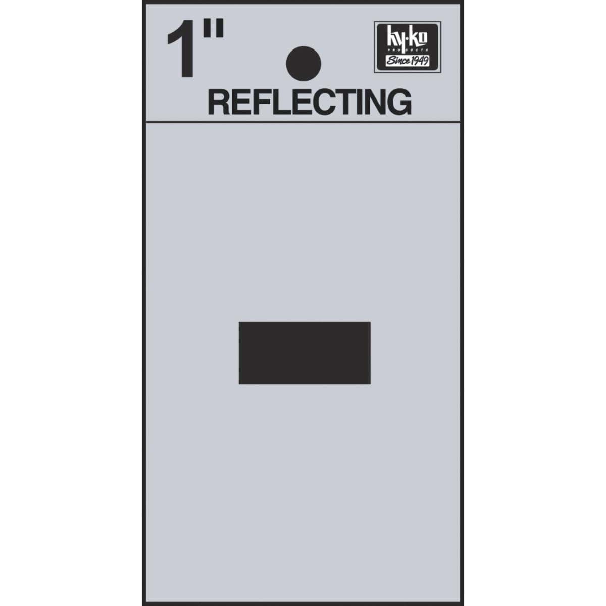 Picture of Hy-Ko 1 In. Reflective Symbols