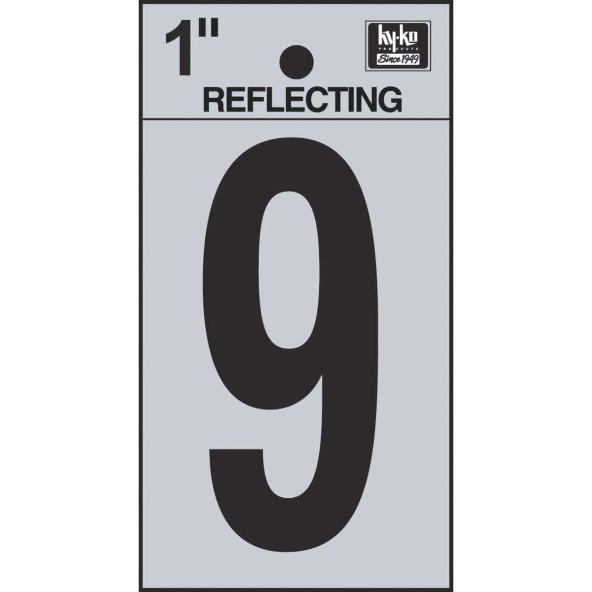 Picture of Hy-Ko 1 In. Reflective Numbers