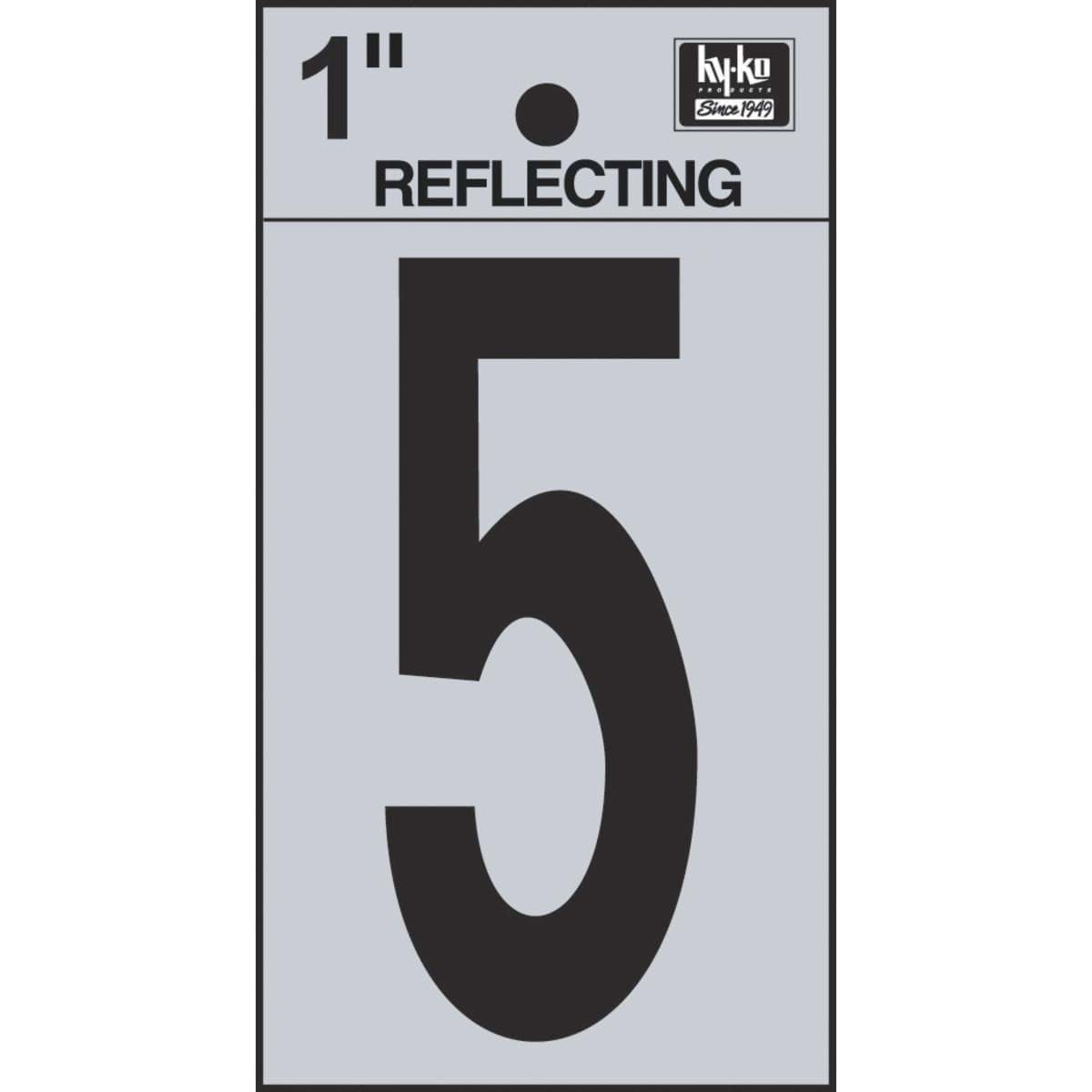 Picture of Hy-Ko 1 In. Reflective Numbers