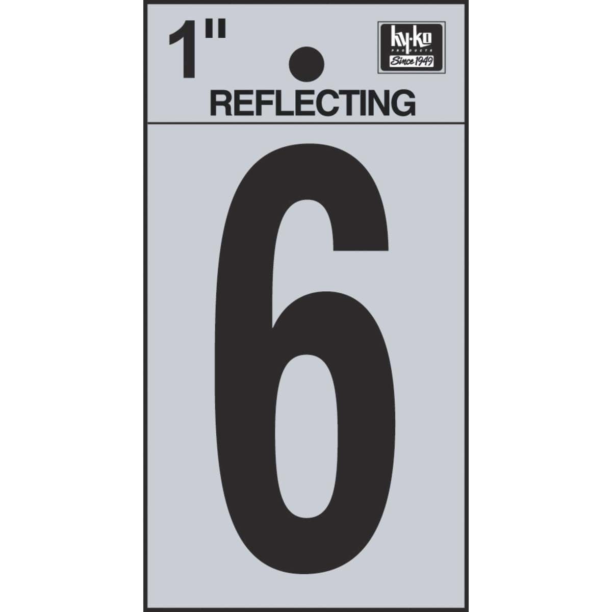 Picture of Hy-Ko 1 In. Reflective Numbers