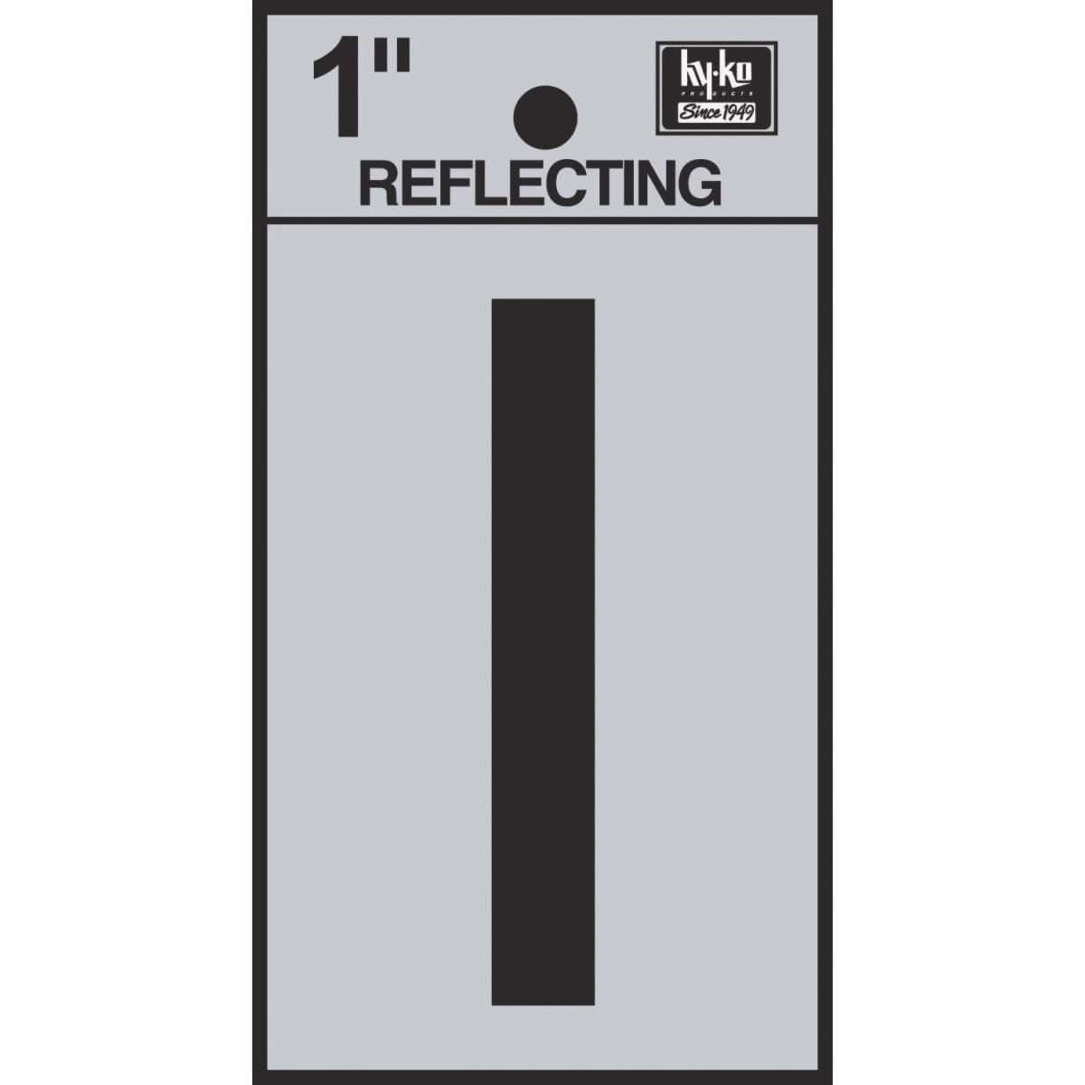 Picture of Hy-Ko 1 In. Reflective Letters