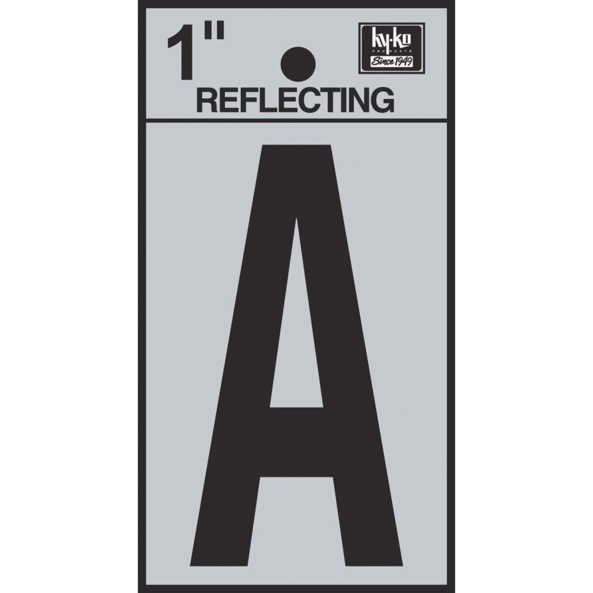 Picture of Hy-Ko 1 In. Reflective Letters