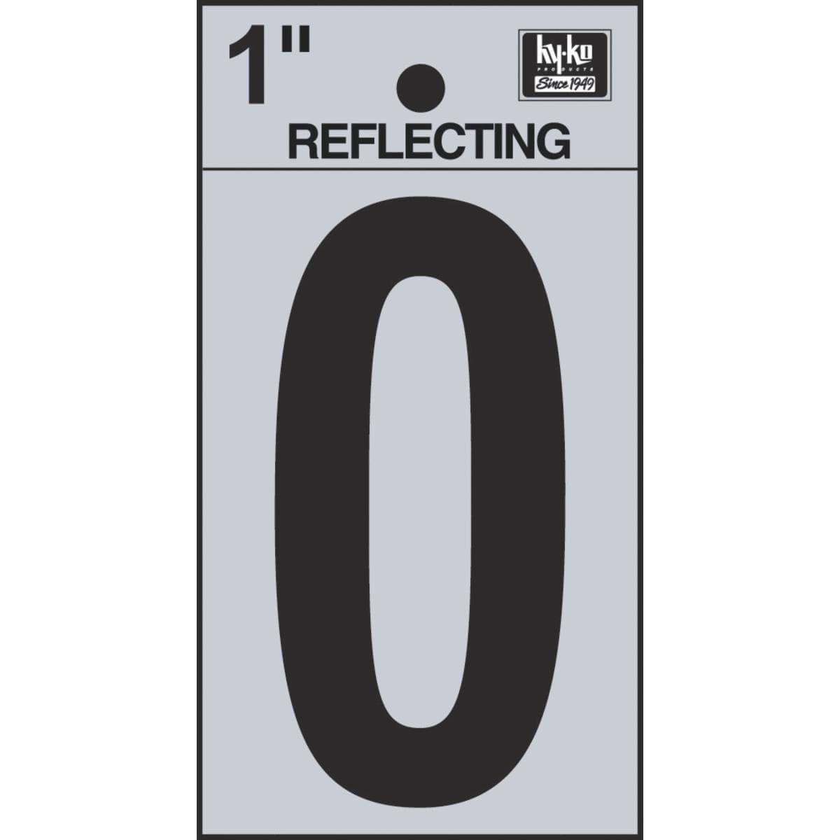 Picture of Hy-Ko 1 In. Reflective Numbers