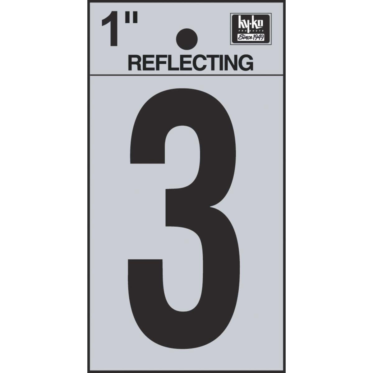 Picture of Hy-Ko 1 In. Reflective Numbers