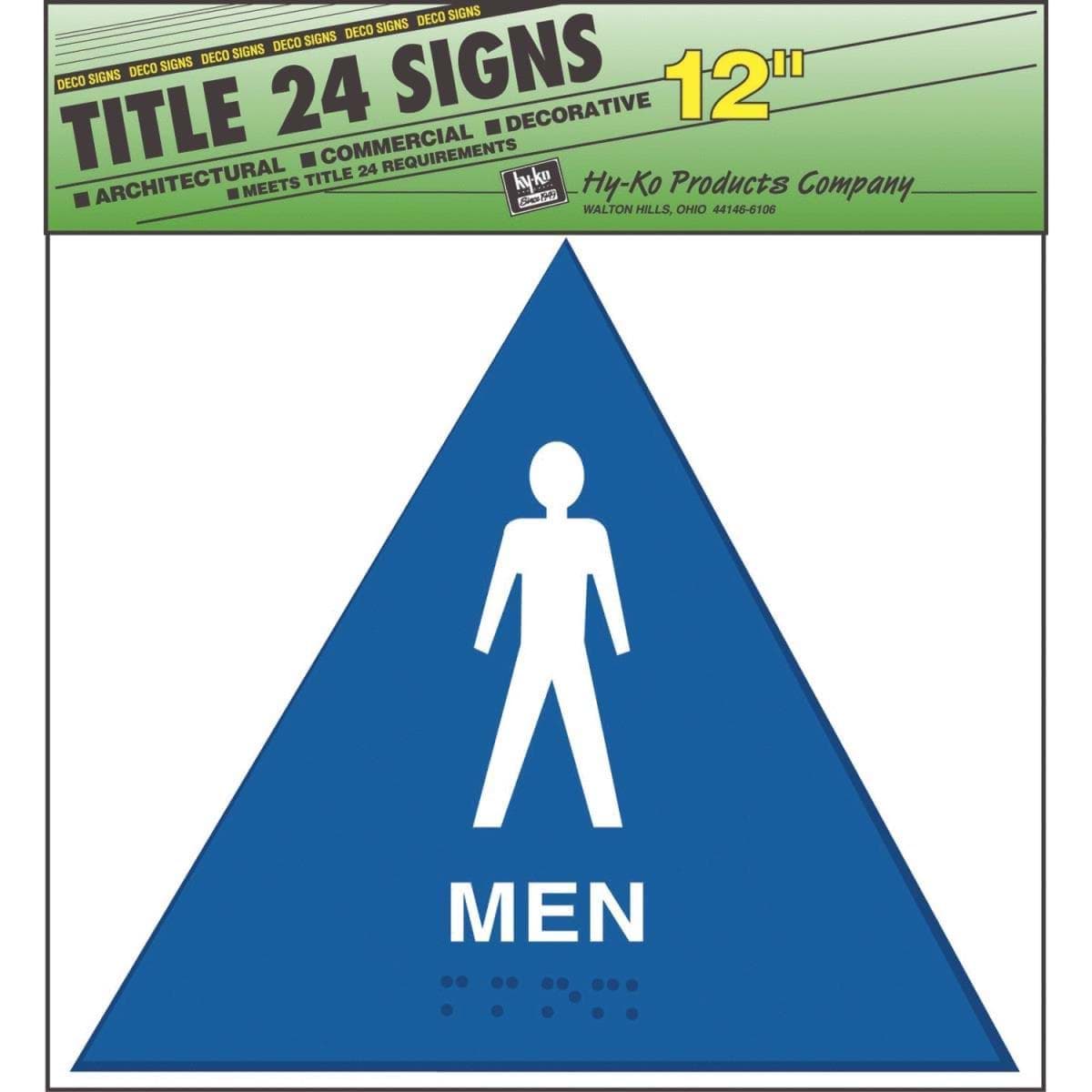 Picture of Hy-Ko Restroom Sign