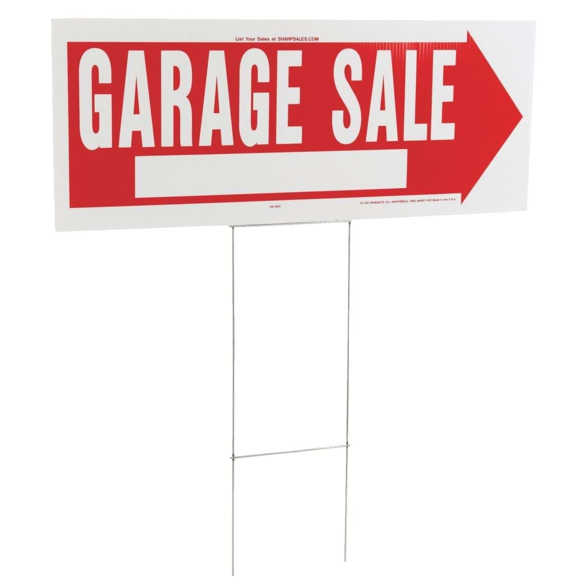 Picture of Hy-Ko Garage/Yard Sale Sign
