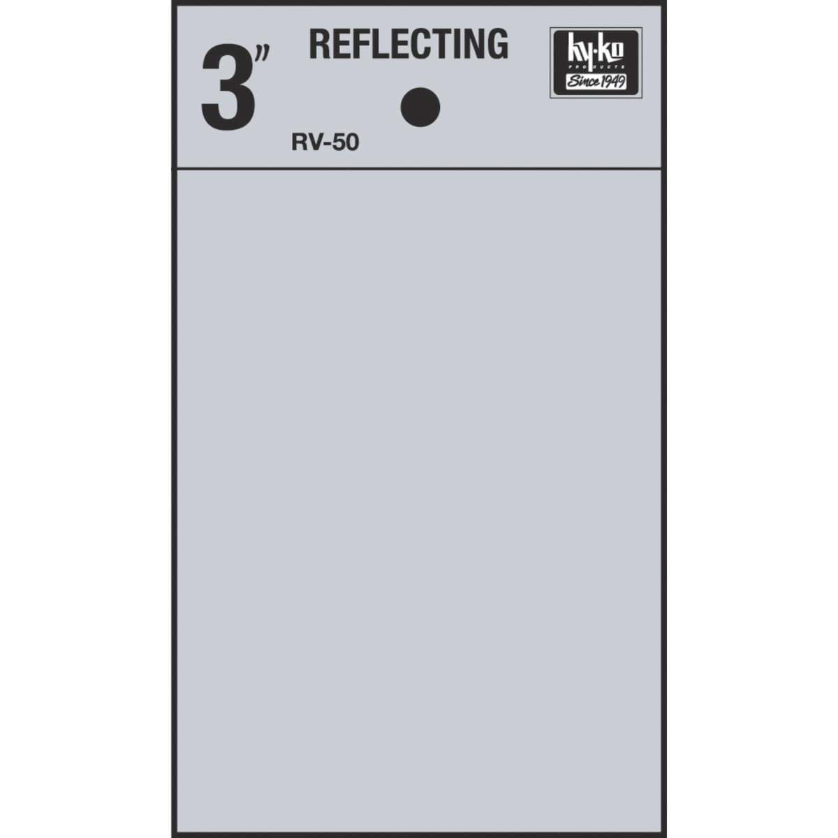 Picture of Hy-Ko 3 In. Reflective Symbols