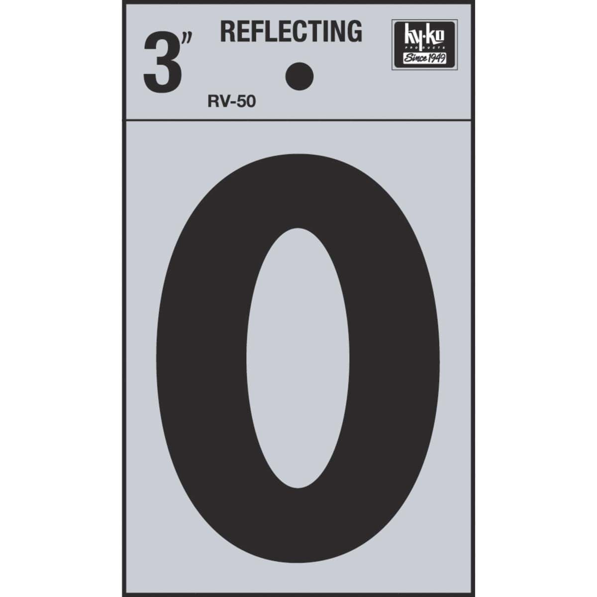 Picture of Hy-Ko 3 In. Reflective Numbers