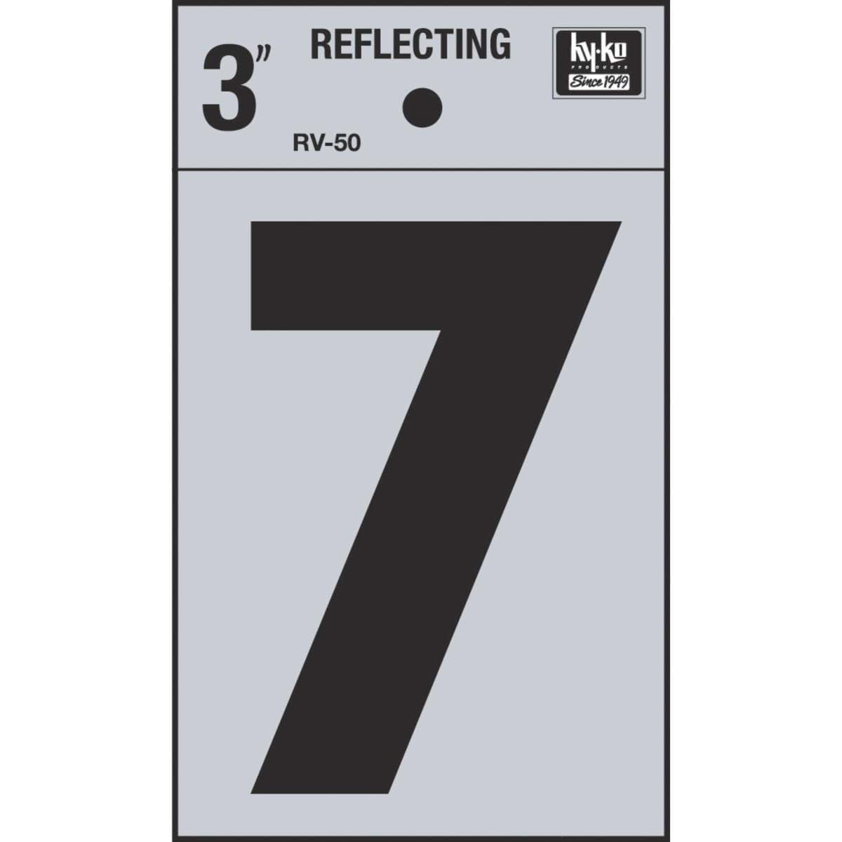 Picture of Hy-Ko 3 In. Reflective Numbers