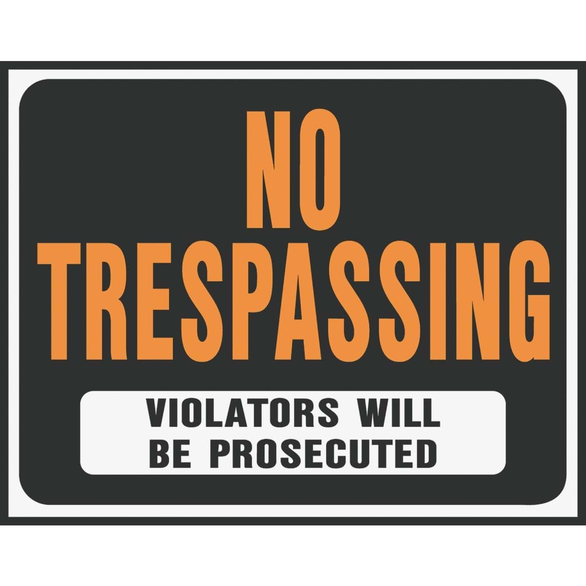 Picture of Hy-Ko No Trespassing Sign