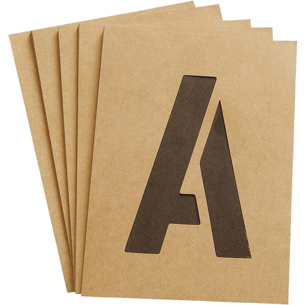 Picture of Hy-Ko Letter, Number & Symbol Stencil Set
